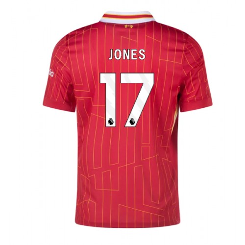 Dres Liverpool Curtis Jones #17 Domaci 2024-25 Kratak Rukav